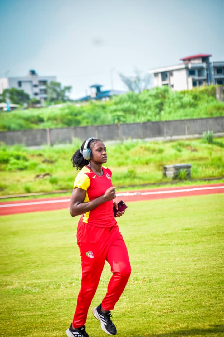 Michelle in Cameroon.