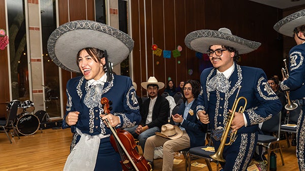 A photo from the ¡Ritmo! performance.
