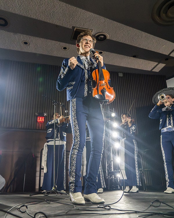 A photo from the ¡Ritmo! performance.
