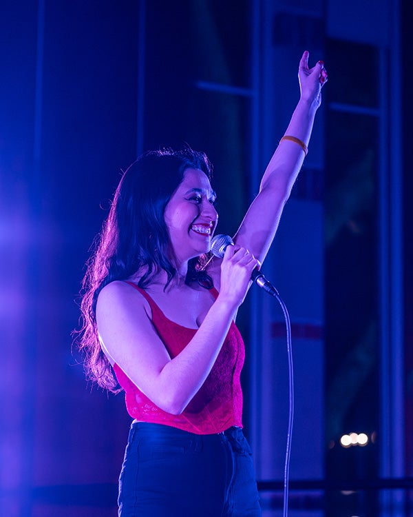 A photo from the ¡Ritmo! performance.