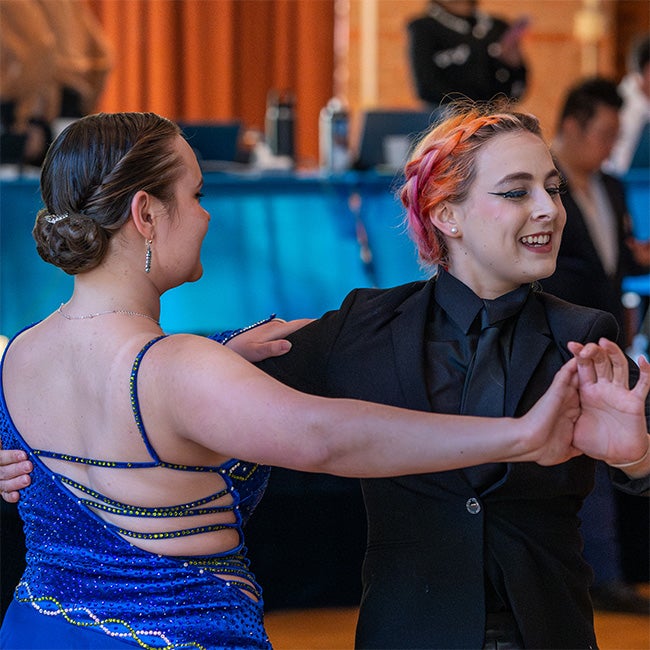Dances With Owls is the Rice Ballroom Team's annual dance competition.