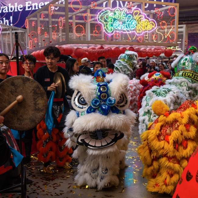 We attended the Lunar New Year Festival at PostHTX and welcomed the year of the rabbit!