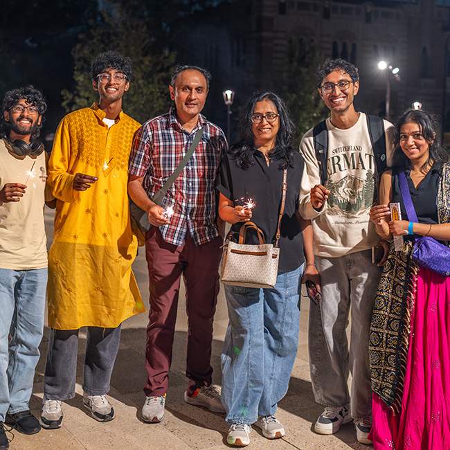 Rice students and faculty celebrate Diwali together