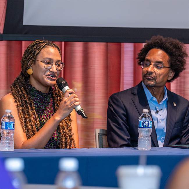 Rice welcomes distinguished alumni back to campus for the university’s fifth annual Juneteenth celebration.